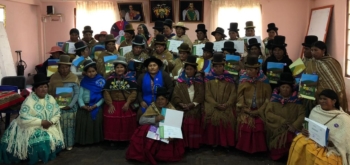 mujeres campesinas, Bolivia