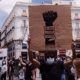 Manifestación contra el racismo en Madrid. Foto: Nicolas Vigier