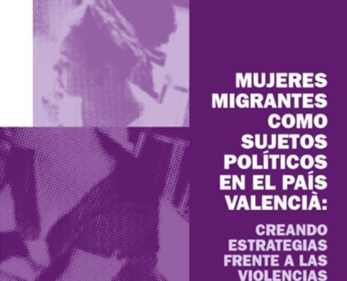 Portada del informe sobre mujeres migrantes como sujetos políticos en el País Valencià