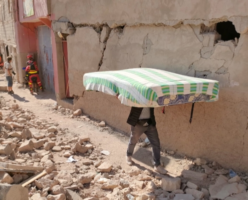terremoto en Marruecos 10 dias despues
